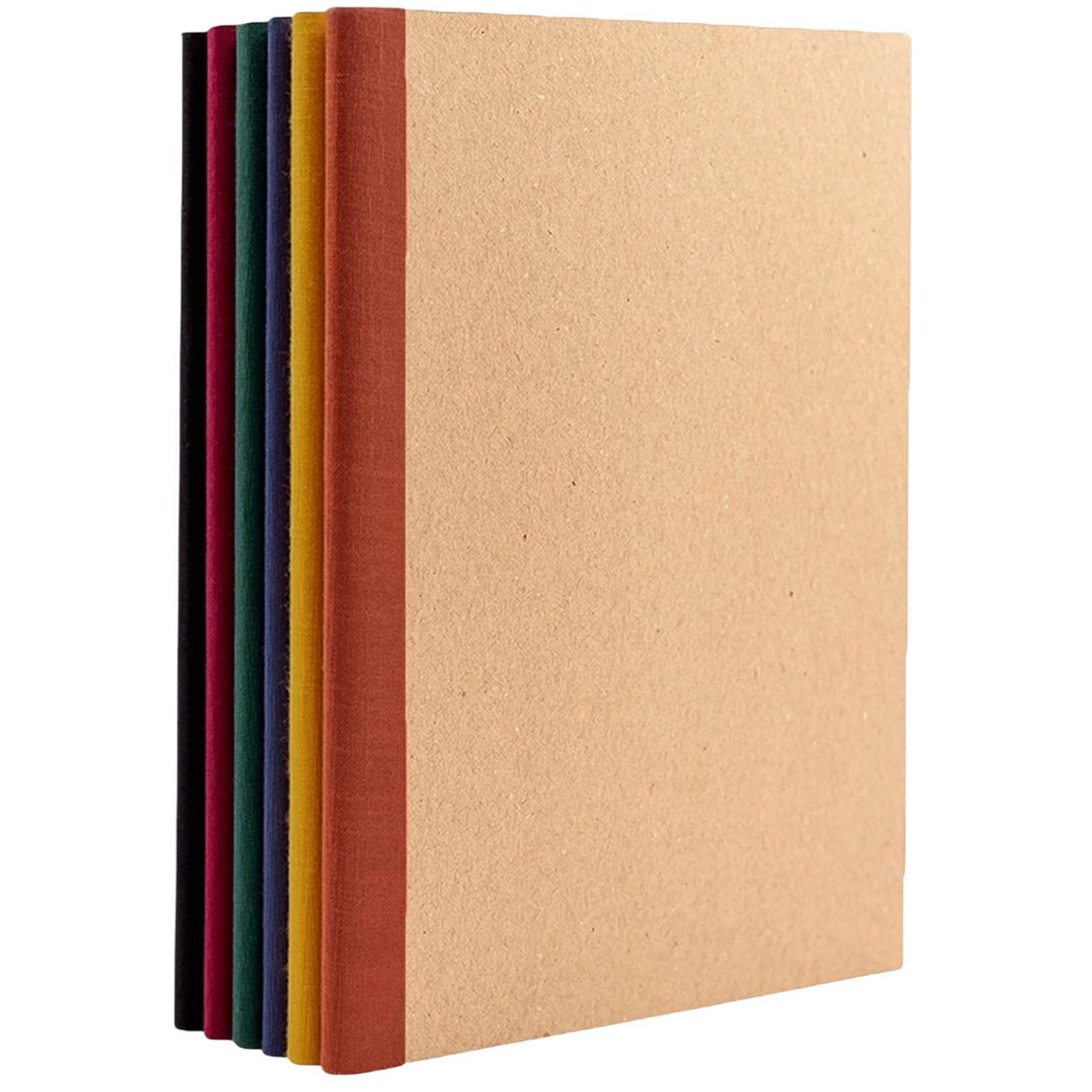6-Pack Composition Notebook Journals, 120 Pages by Paperage