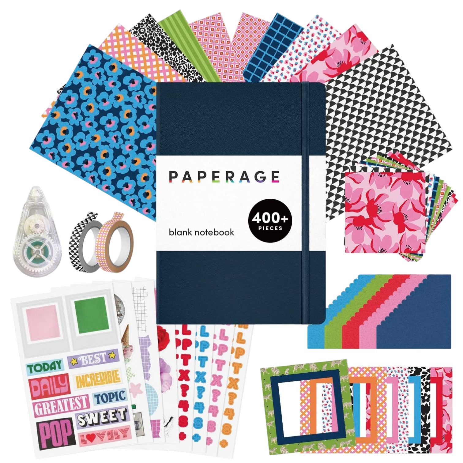 Junk Journal & Scrapbook Kit by Paperage